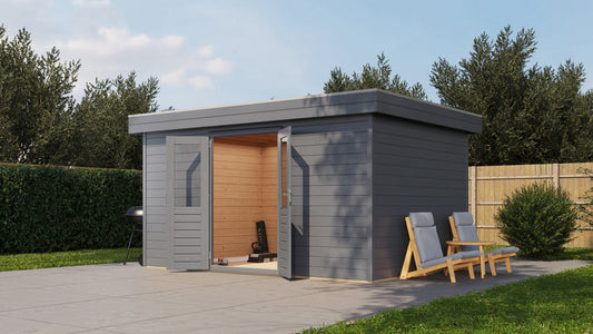 Lugarde Select - Stirling Flat Roof Prima Summerhouse 420x300cm