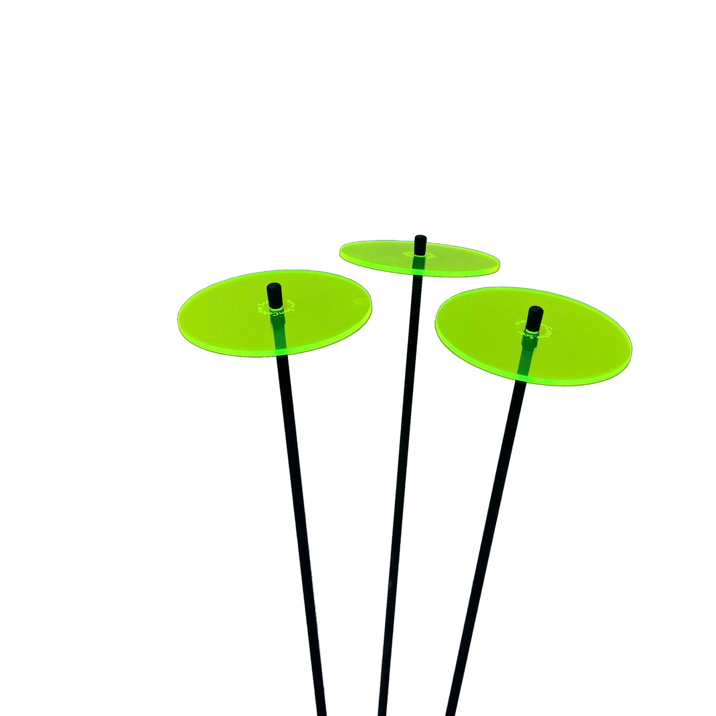 Medium Garden Decor Ornaments Set of 3 'Sun Discs'