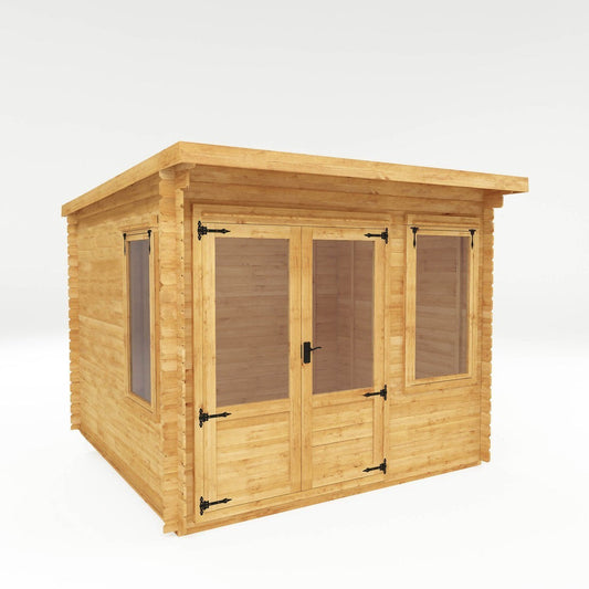 Mercia Pent Log Cabin 19mm - 3m x 3m