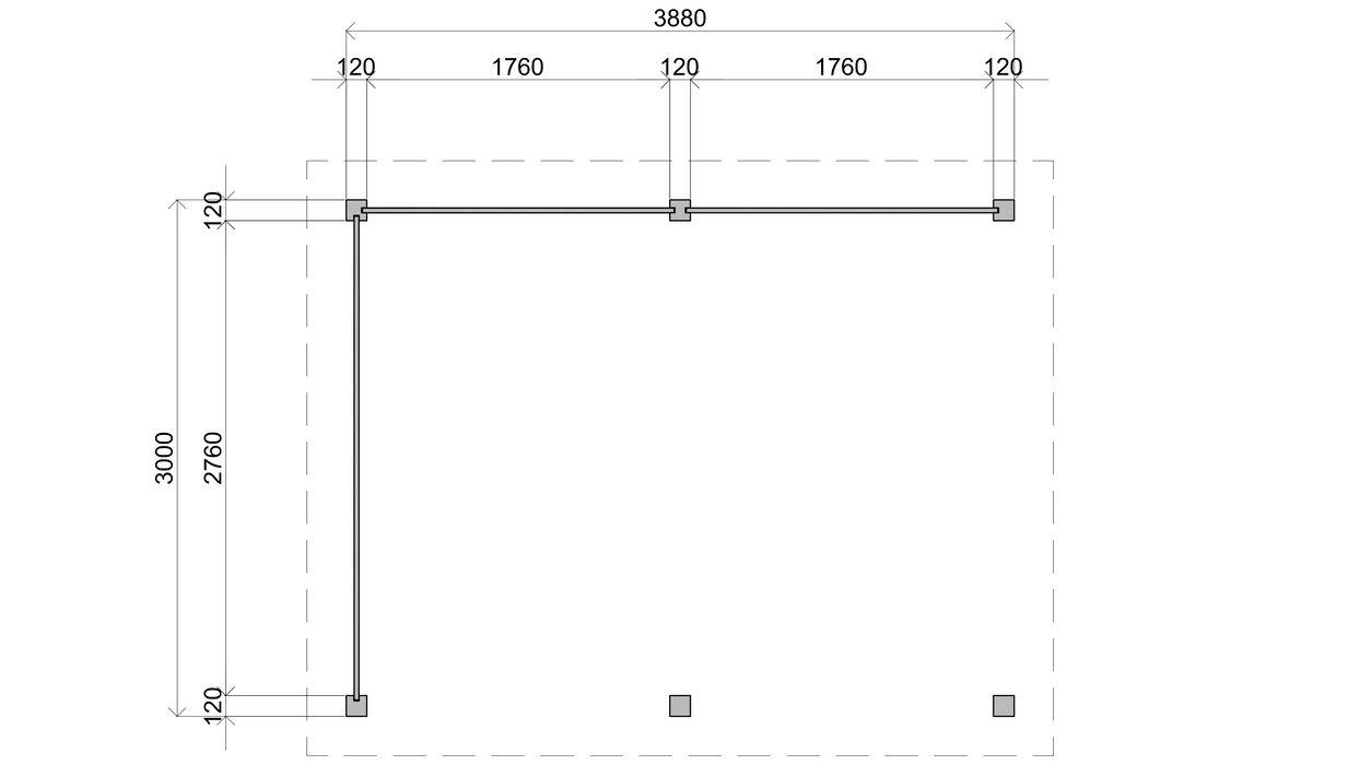 Lugarde Select Gazebo Lenham 388x300cm 28mm