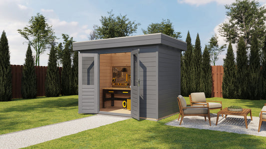 Lugarde Select - Swansea Flat Roof Prima Summerhouse 300x180cm
