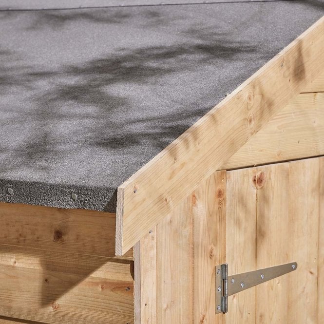 Rowlinson 6' x 8' Premier Shiplap Windowless Double Door Apex Shed