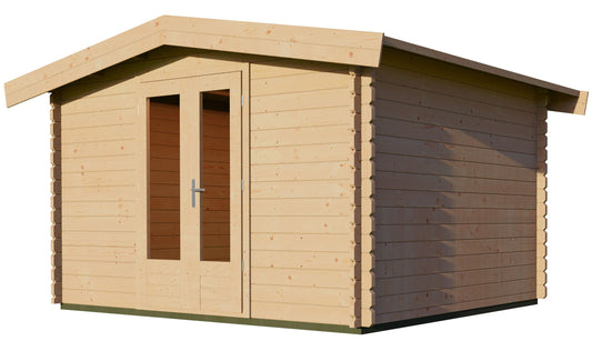 Apex 3m x 3.5m Log Cabin