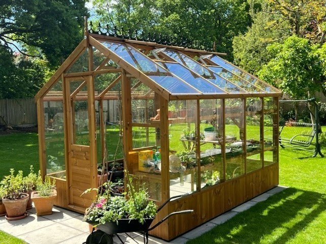 Raven Wooden Greenhouse 8'9x18'10