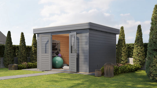 Lugarde Select - Penzance Flat Roof Prima Summerhouse 360x300cm