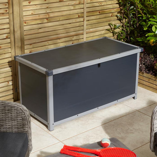 Rowlinson Airevale Plastic Cushion Box 4'x2' - Dark Grey