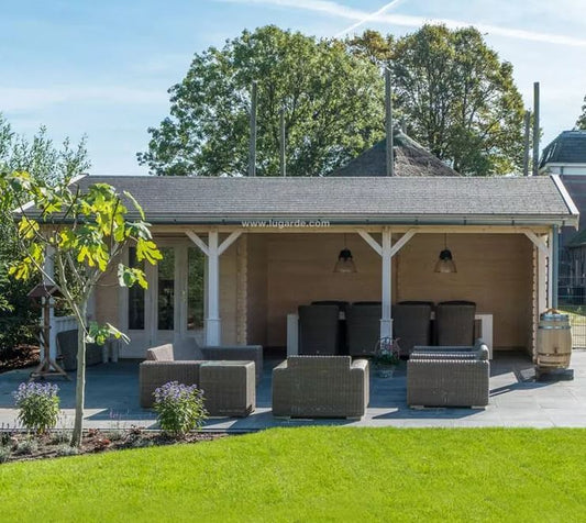 Kingswood Log Cabin 44mm (400cm x 750cm)