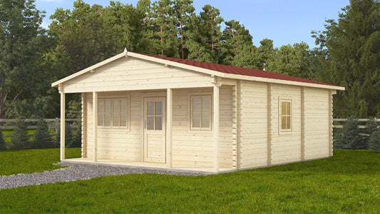 Baltic Log Cabin 6mx6m - 68mm
