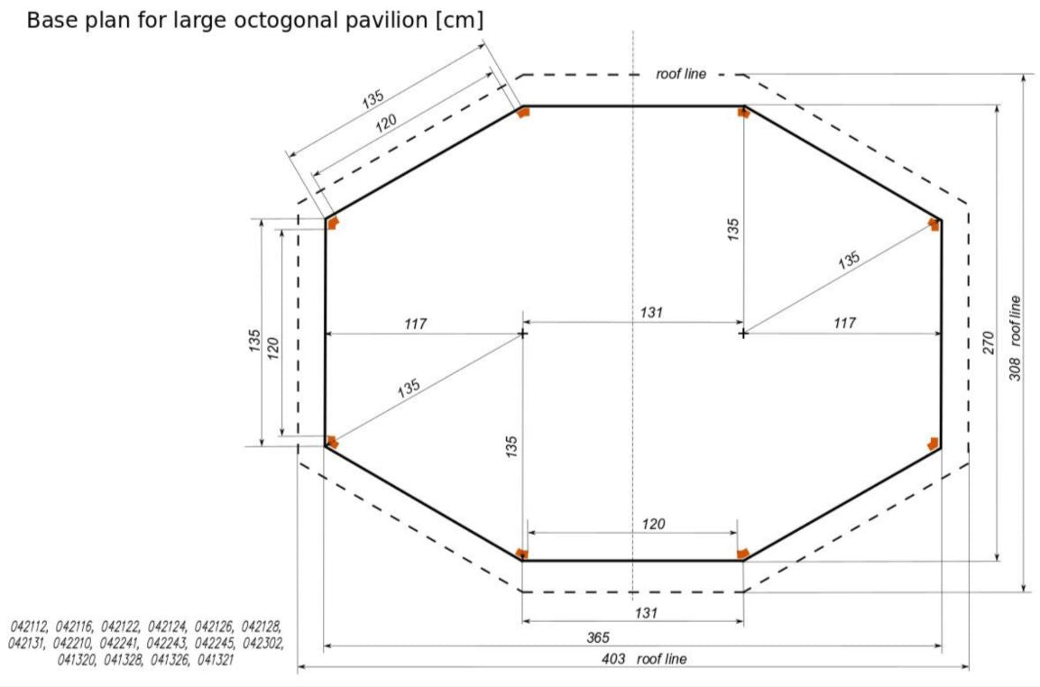 Jagram Harrogate Summerhouse Pavilion - Large