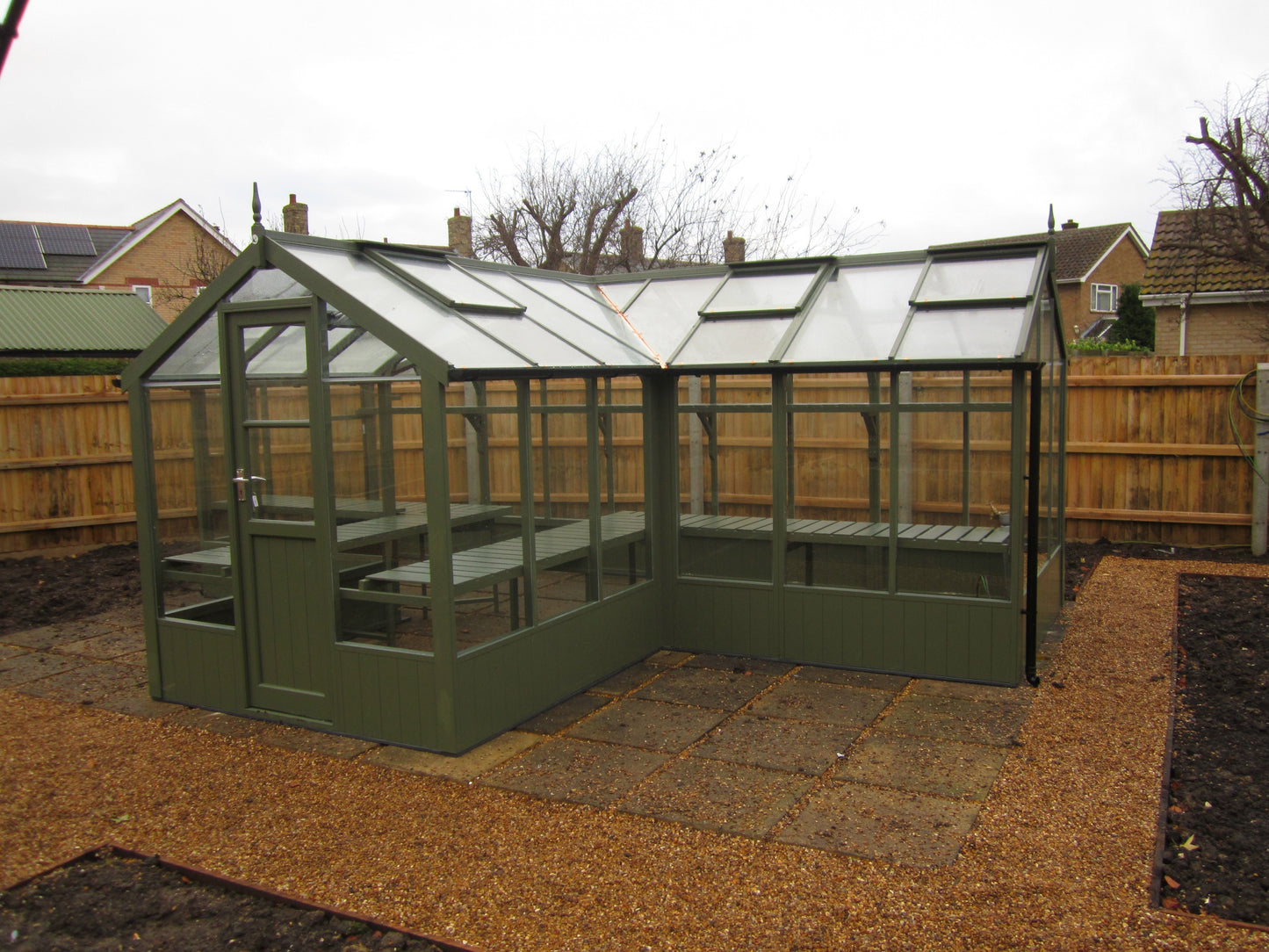 Cygnet Greenhouse 6'8x20'