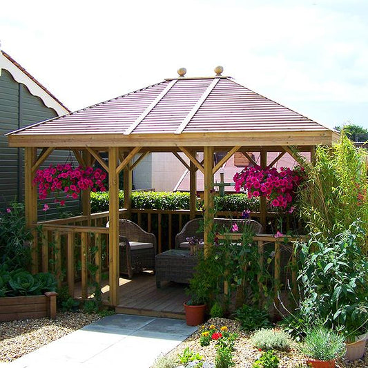 Hanbury Hipped Gazebo 8'x6'