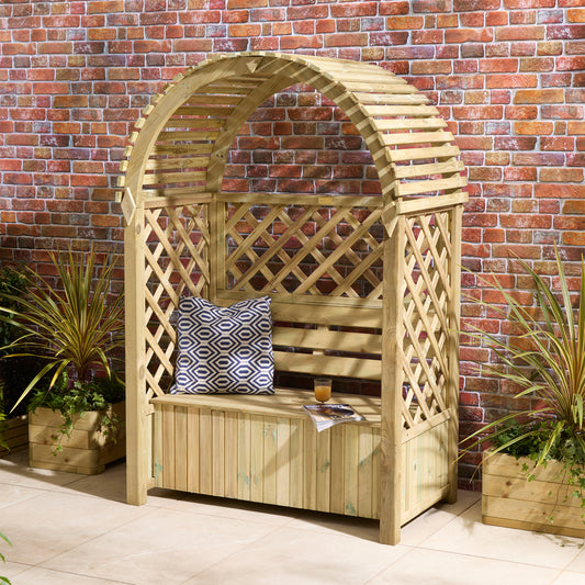 Rowlinson Chiltern Arbour with Storage Box