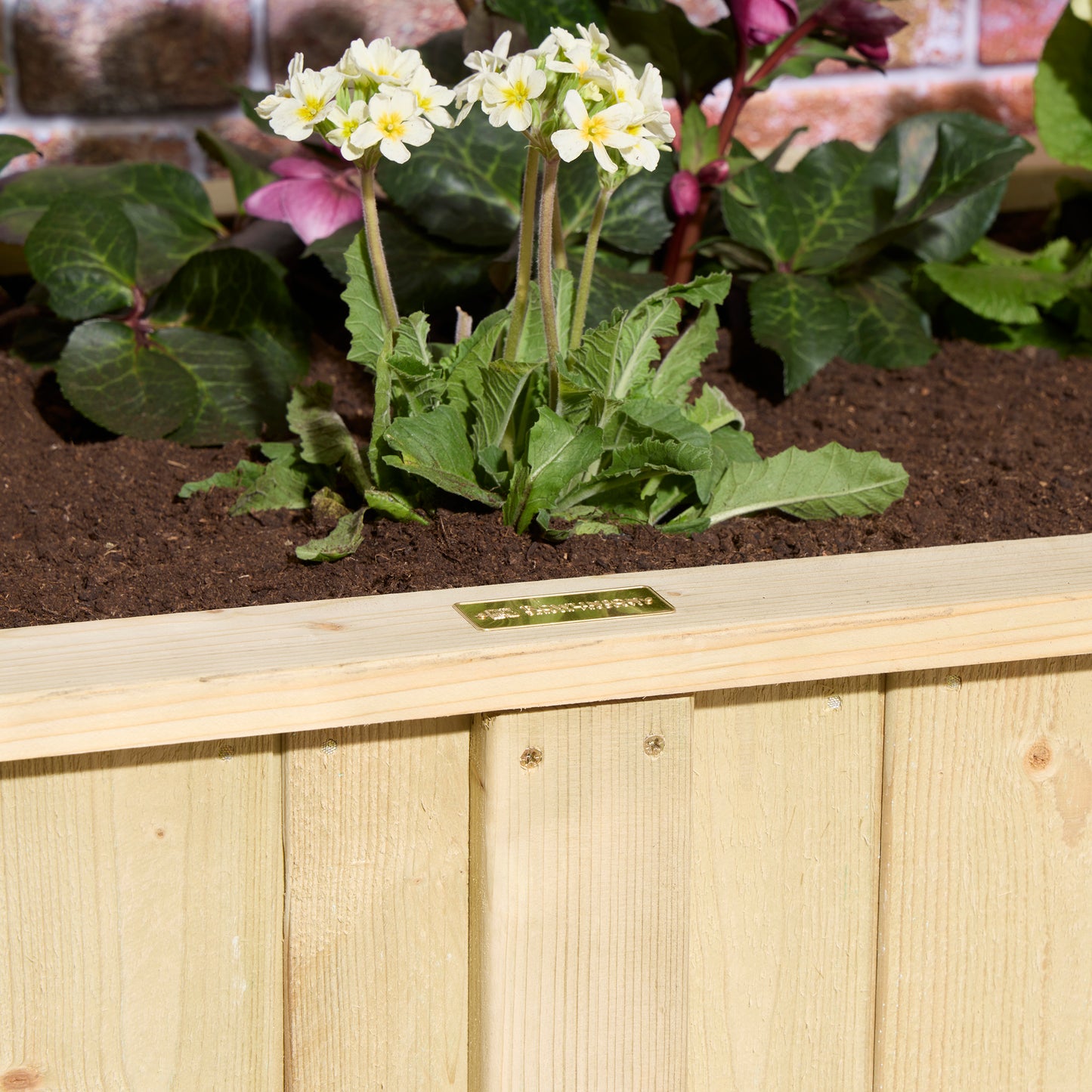 Rowlinson Signature Heritage Raised Deep Root Trough Planter 1.9m