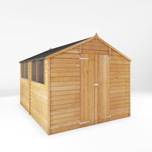 Overlap Apex Shed 10'x8'