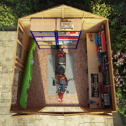 Mercia Overlap Apex Shed 10'x10'