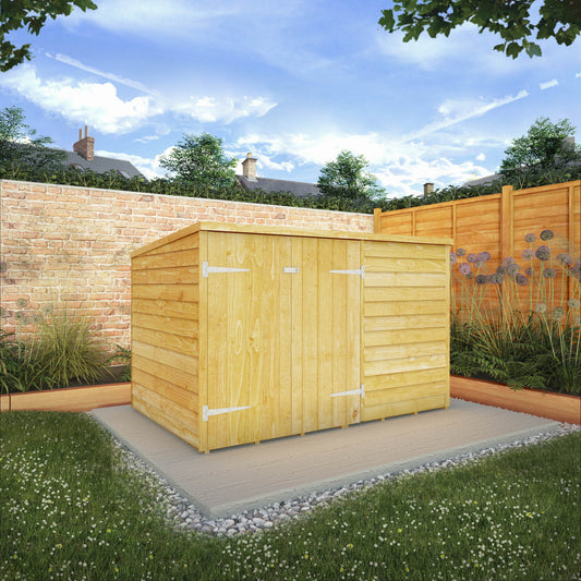 Mercia Overlap Pent Bike Store 4'x6'