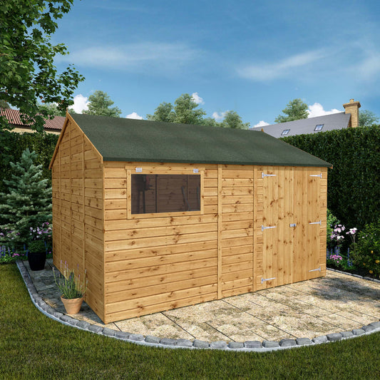 Mercia Premium Shiplap Reverse Apex Workshop 12'x10'