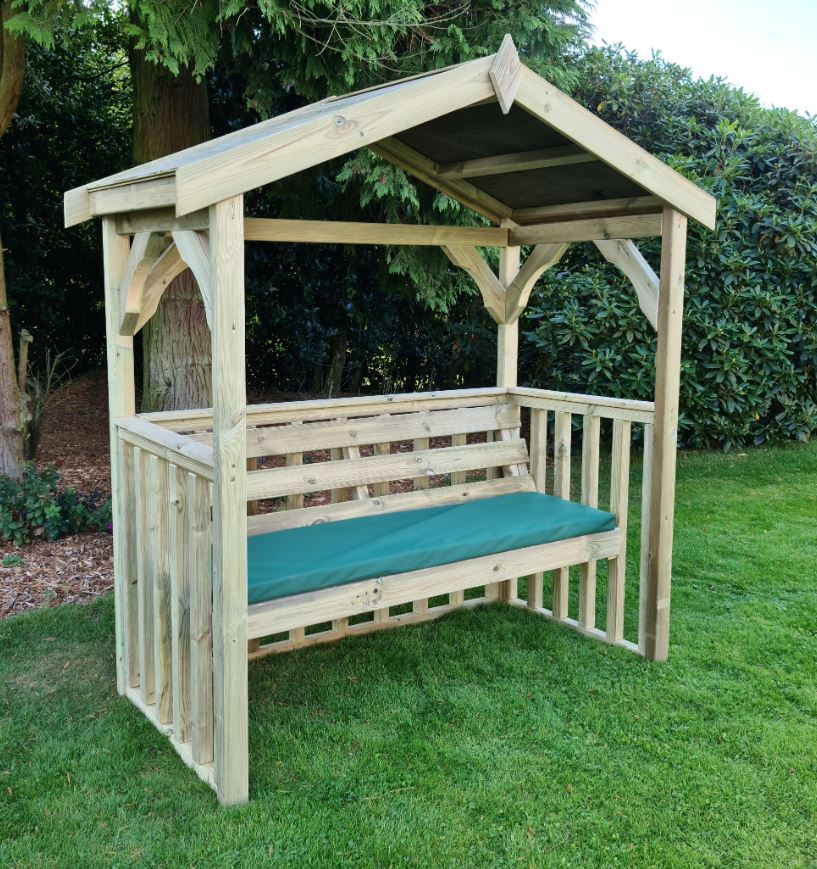 Anastasia Wooden Garden Arbour (Sits 3)
