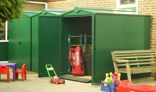 Asgard Centurion Secure Metal Shed 7'4x5'2