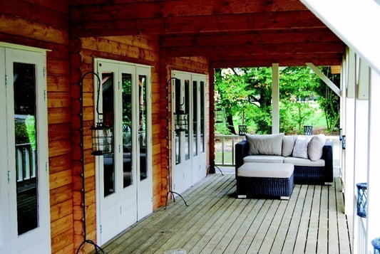 Bonaire Cricket Pavilion Log Cabin 8.4mx5.5m