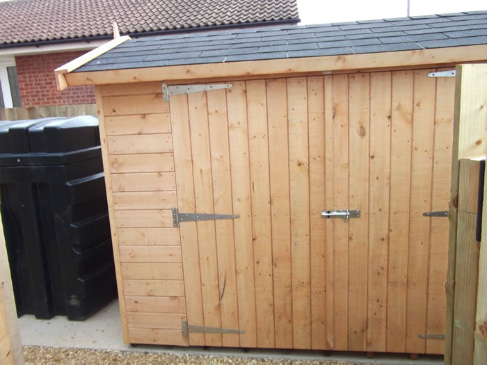 Bespoke Apex Shed 2.7x1.4m