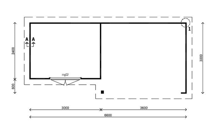 Lugarde Prima Julia Log Cabin (PR27) 3mx6.6m