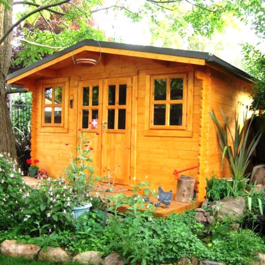 Oxford Log Cabin 4mx3m - 44mm