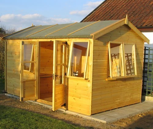 Made to Measure Combination Shed and Studio 4x2.4m