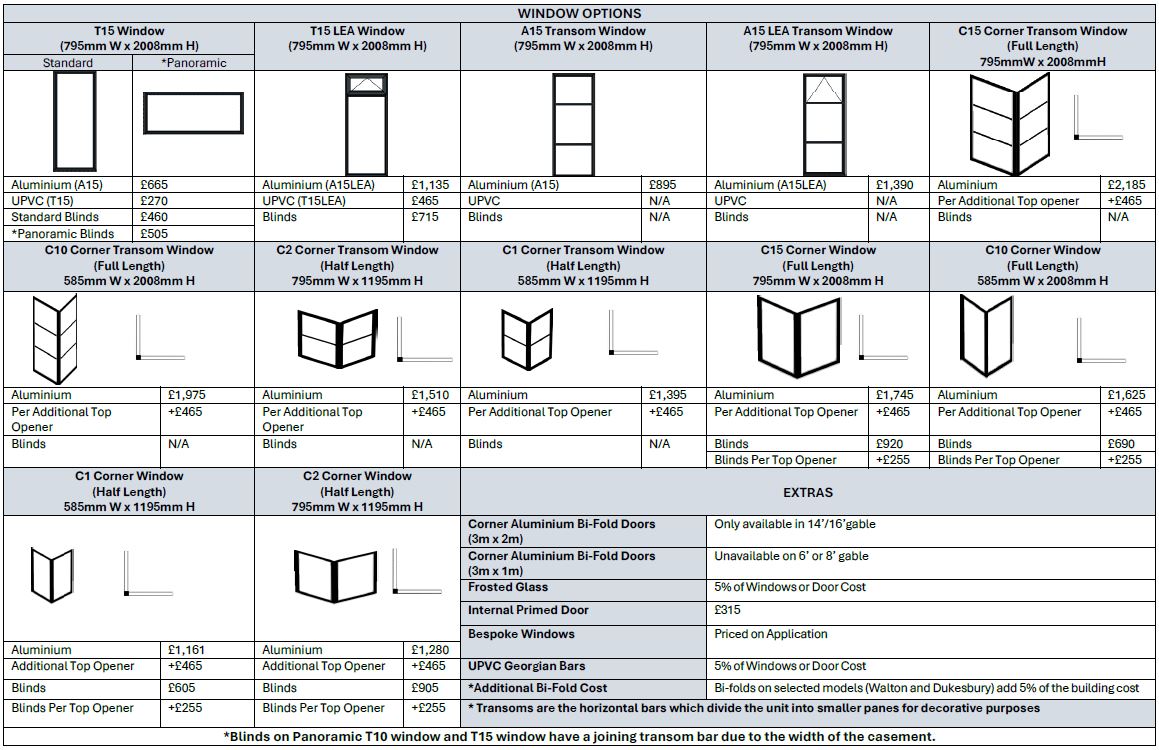The Kingsley Elite Garden Room