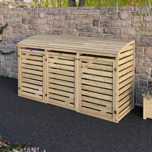 Rowlinson Double Bin Store With Box Store