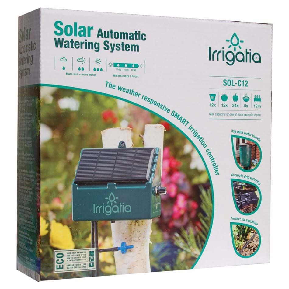 Halls Greenhouse Accessory - Solar Powered Automatic Watering System