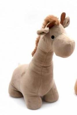 Grey Giraffe Door Stopper