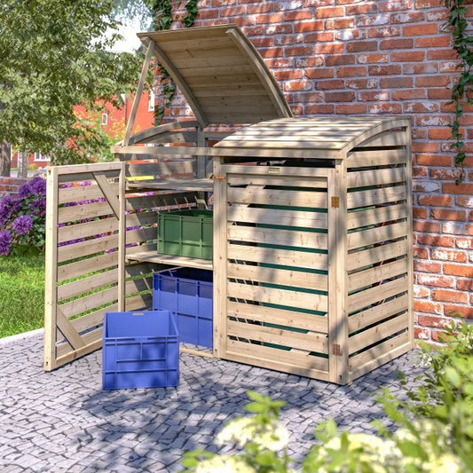 Rowlinson Single Bin Store With Box Store