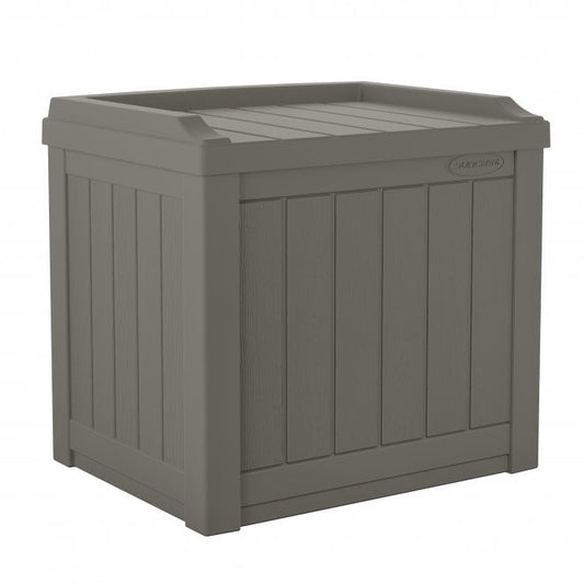 Suncast Florida 83L Storage Box - Stone Grey