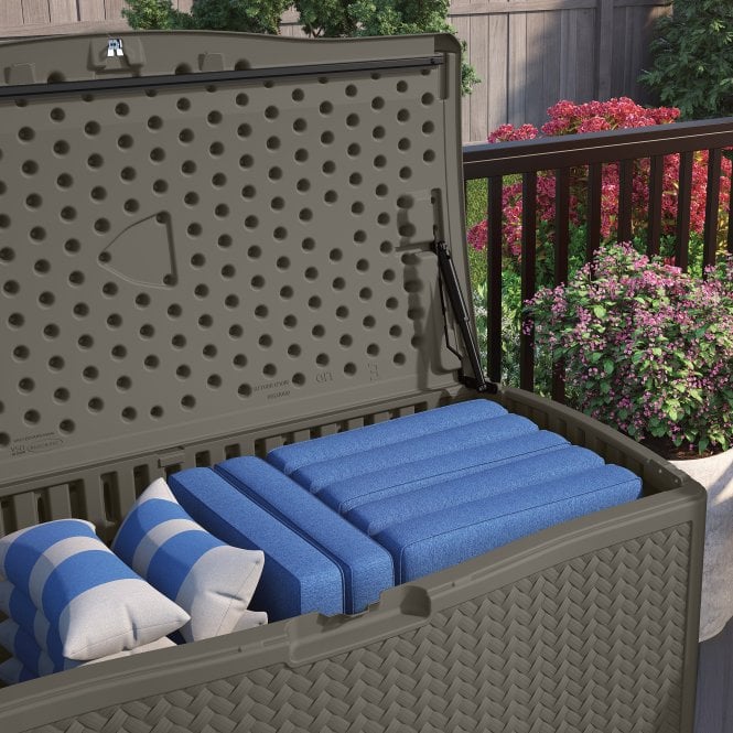 Suncast Minnesota 469L Storage Box - Stone Grey