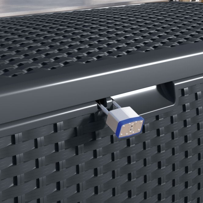 Suncast Missouri 276L Storage Box - Cyberspace Grey