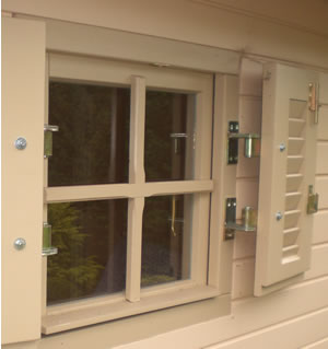 Window shutter details