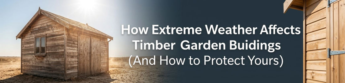 How Extreme Weather Affects Timber Garden Buildings (And How to Protect Yours)