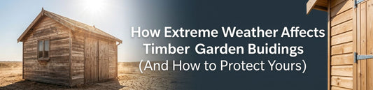 How Extreme Weather Affects Timber Garden Buildings (And How to Protect Yours)