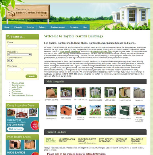 Taylors Garden Buildings 2012