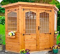 Corner Summerhouses: Space Saving Garden Rooms and Bespoke Designs