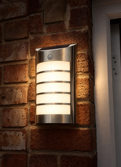 Solar PIR Welcome Light 500 Lumens Warm White Motion Sensor