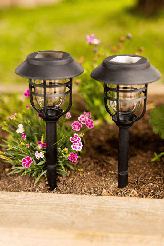LED Solar Power Pathway Lights for Outdoor Garden - Taylors Garden Buildings (view 2)