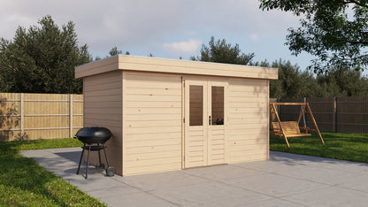 Lugarde Select - Skye Flat Roof Prima Summerhouse 420x240cm