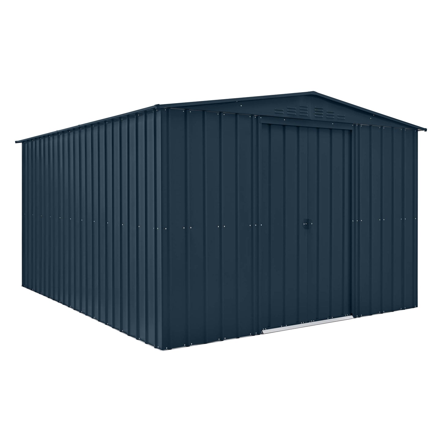 10 x 12 Globel Apex Metal Shed - Green or Grey