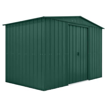 10 x 6 Globel Apex Metal Shed - Green or Grey