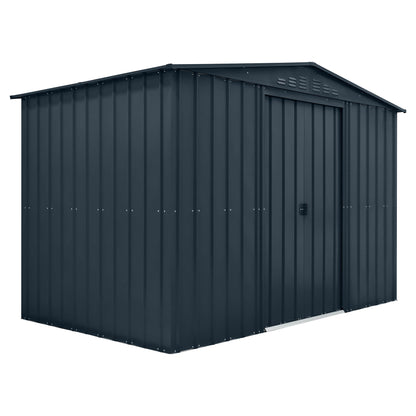 10 x 6 Globel Apex Metal Shed - Green or Grey
