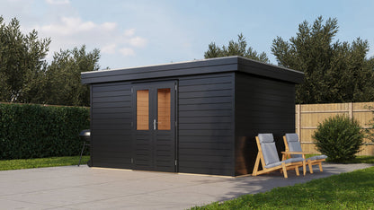 Lugarde Select - Stirling Flat Roof Prima Summerhouse 420x300cm