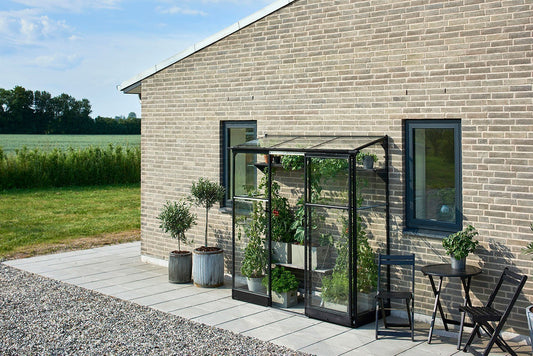 Halls Qube Lean-To Greenhouse 62