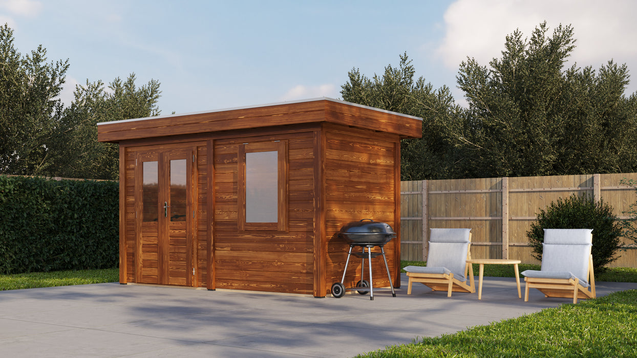 Lugarde Select - Aberdeen Modern Log Cabin 388x200cm